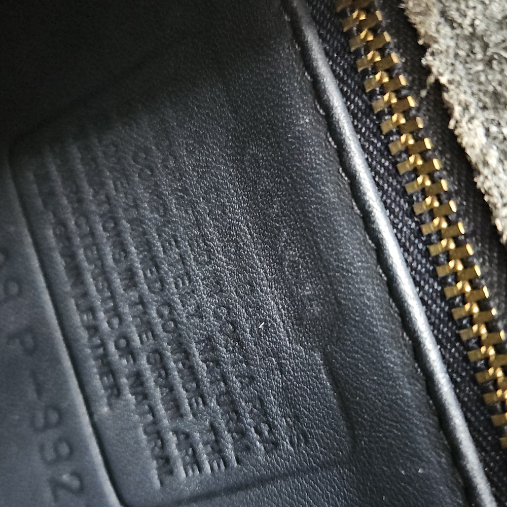 Vintage Coach Blue Leather Handbag - Picture 16 of 16